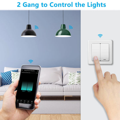 LoraTap Tuya Smart Life ZigBee WiFi Light Switch Module Dimmer Energy Monitor App Remote Control Alexa Google Home Voice Control - Home Smart Direct