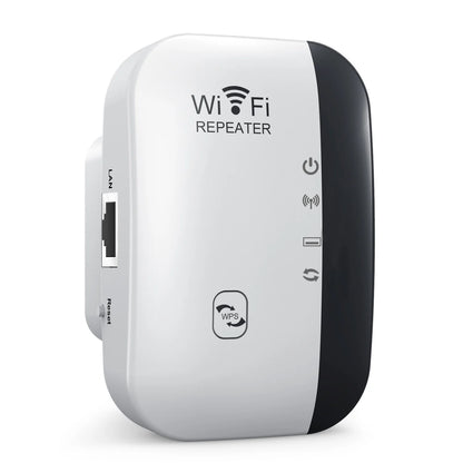 300Mbps WiFi Repeater Wireless Range Extender with 7 LED Indicators for PC