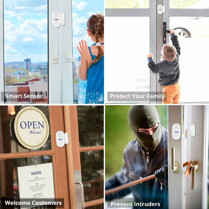 KERUI MC11 Door Sensor 433MHz Wireless Window Magnet Sensor Detector For W202 W181 Home Security Alarm System Burglar An-theft - Home Smart Direct