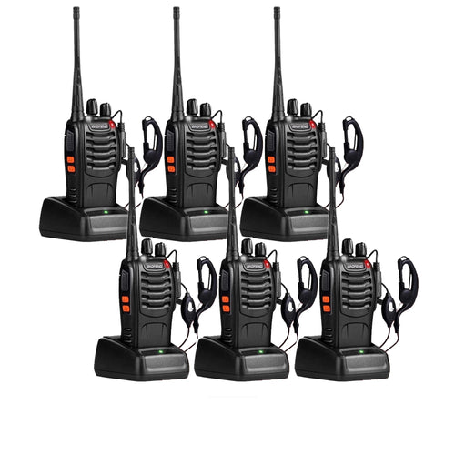 Long Range Walkie Talkie Set with Headsets for Outdoor Travel
