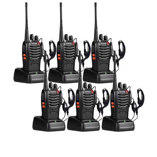 Long Range Walkie Talkie Set with Headsets for Outdoor Travel