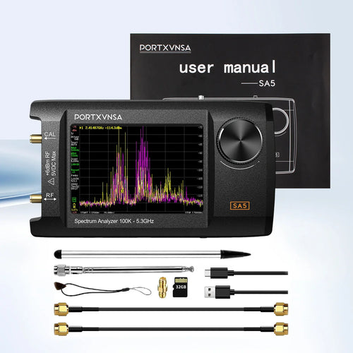 Multi Functional Spectrum Analyzer with Portable Design