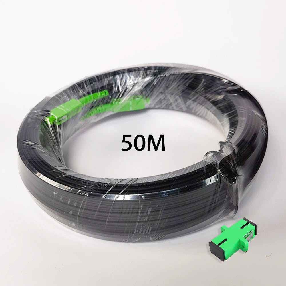 Outdoor SC APC Fiber Drop Cable for FTTH Systems