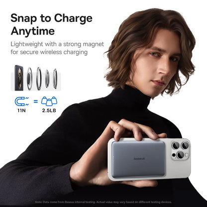 Magnetic Wireless Power Bank Slim Portable Charger