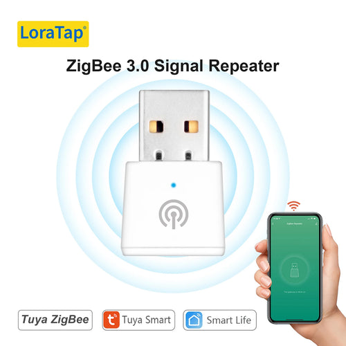 LoraTap Tuya ZigBee 3.0 Signal Repeater USB Extender for Smart Life App Devices Mesh Deconz Automation Home intelligent Scene - Home Smart Direct