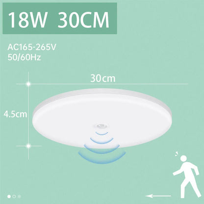 Motion Sensor LED Ceiling Light Waterproof for Hallway Corridor - Home Smart Direct