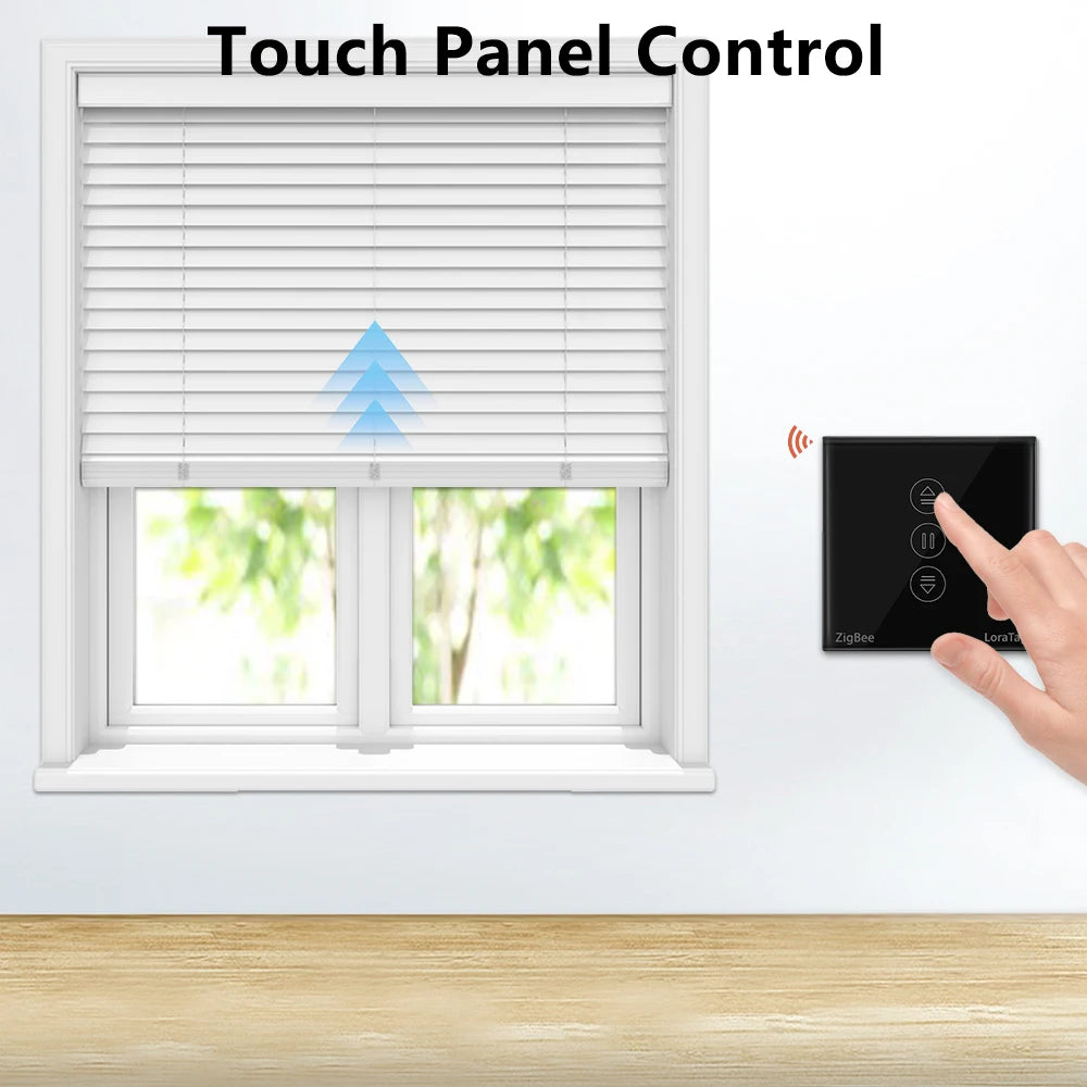 LoraTap ZigBee Curtains Roller Shutters Blinds Switch Control Connected Motor Google Home Alexa Electric Window Tuya Smart Life - Home Smart Direct