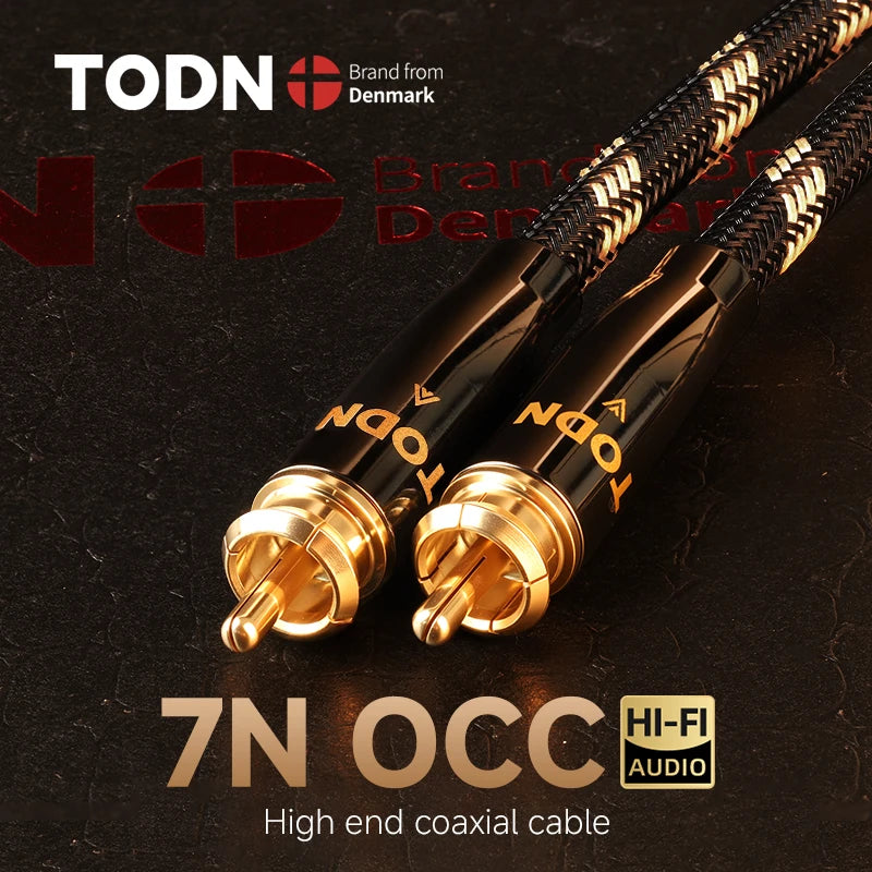 High End OCC Digital Coaxial RCA Audio Cable