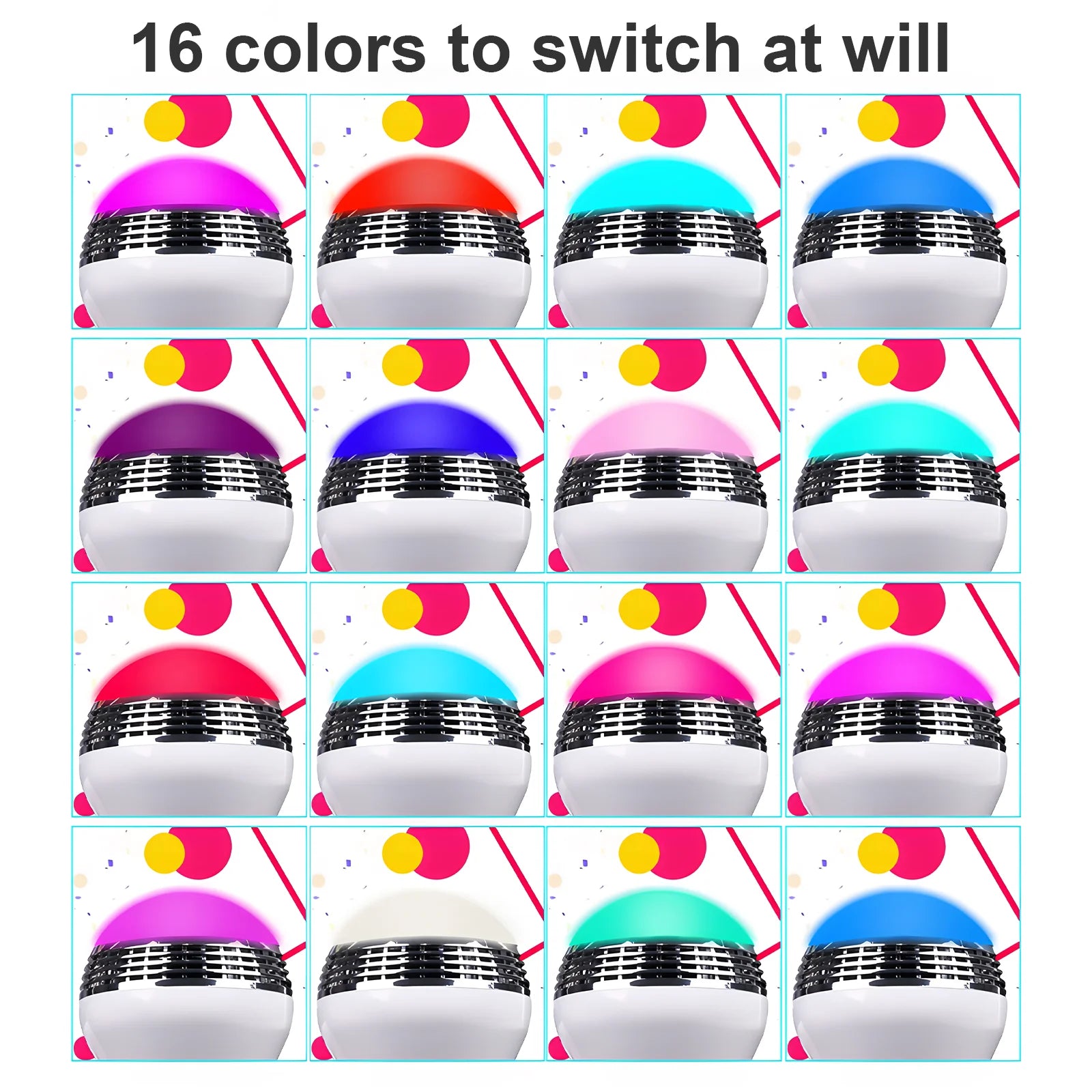 Bluetooth Speaker LED Bulb with App Control for Home and Party - Home Smart Direct