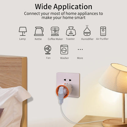 Smart Zigbee Power Plug with Remote Control and Monitoring