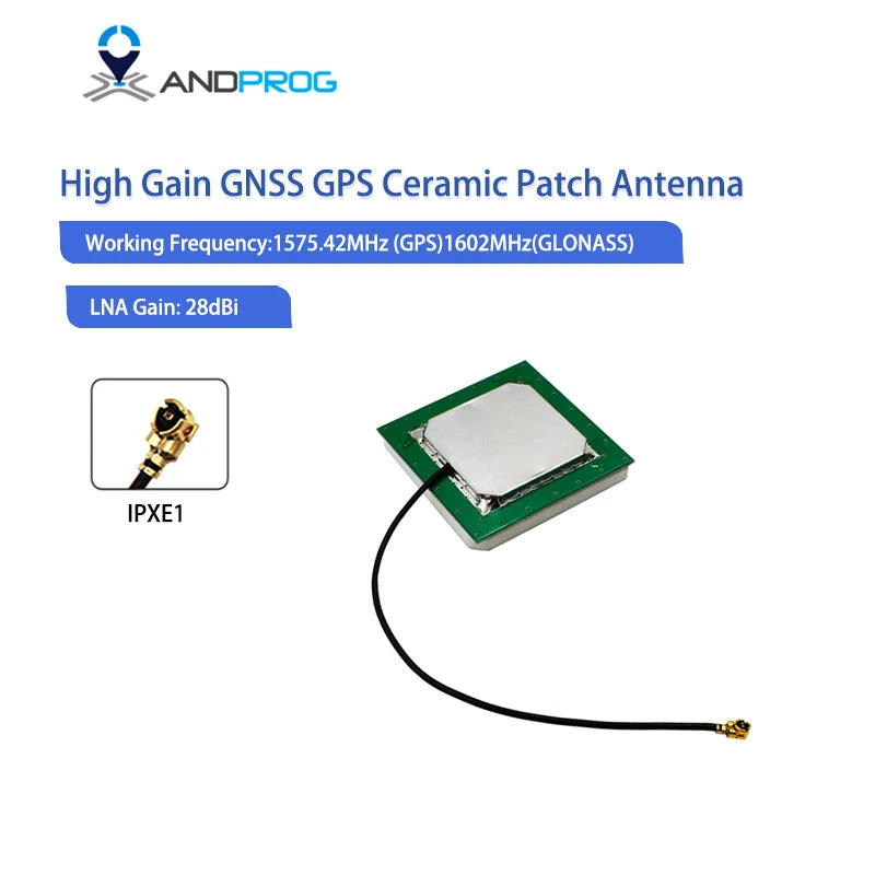 Active GPS GLONASS Ceramic Patch Antenna