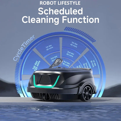 Smart Pool Vacuum Cleaner with Wireless Auto Cleaning