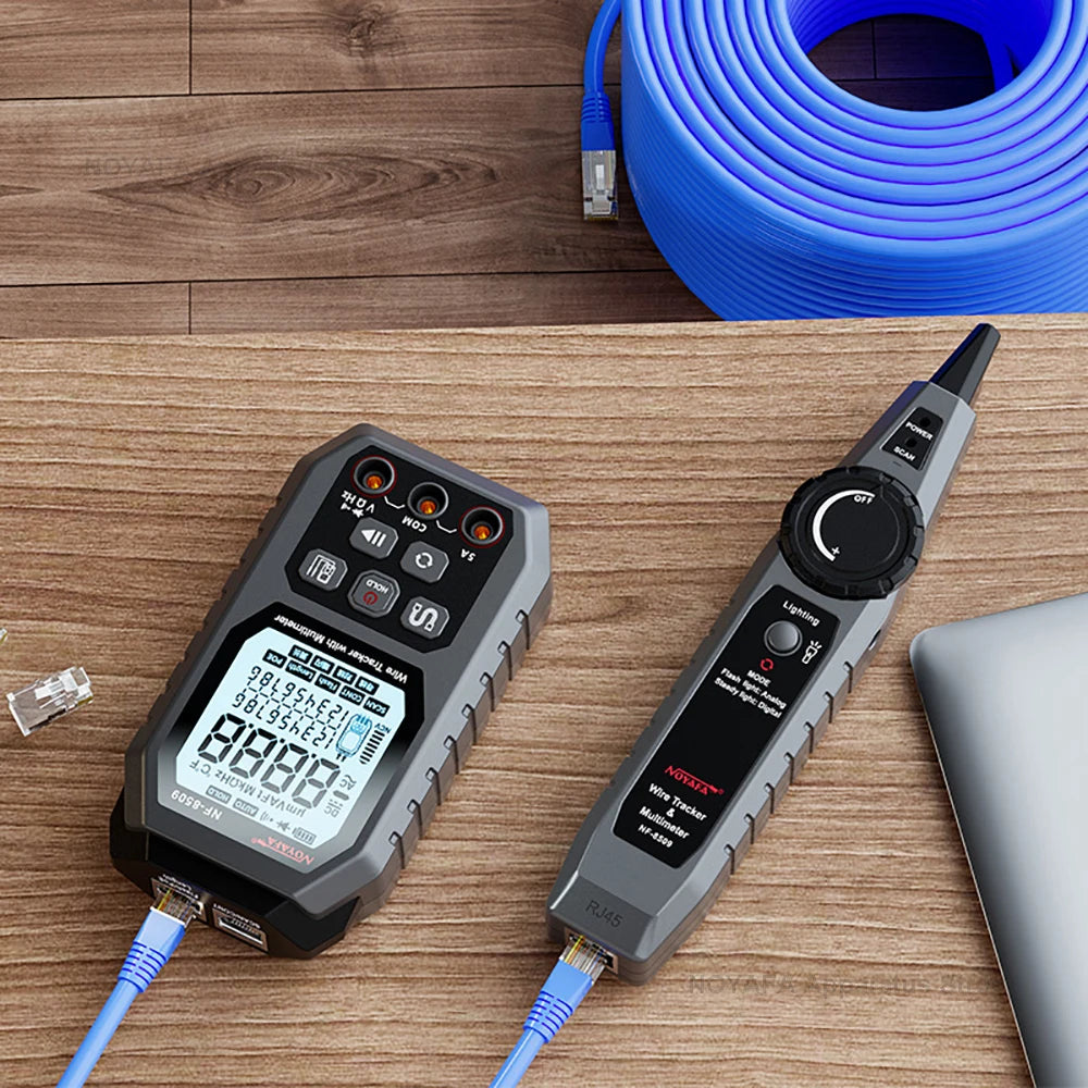 NOYAFA NF-8509 Network Cable Tester Multimeter AC DC Current Voltage PoE