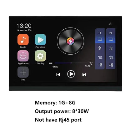 Smart Home Touch Screen Music Player Wall Amplifier - Home Smart Direct