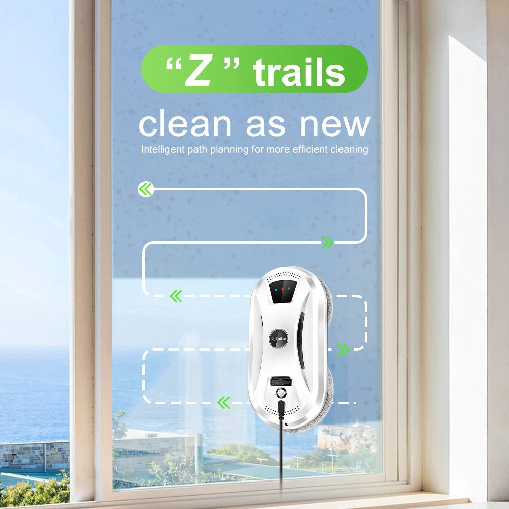 Ultra Thin Robot Vacuum and Window Cleaning Robot