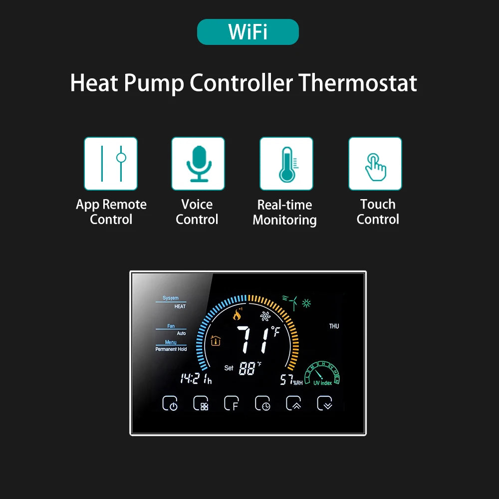 Wireless Heating Controller WiFi Heat Pump Controller – Saints Technology Supplies