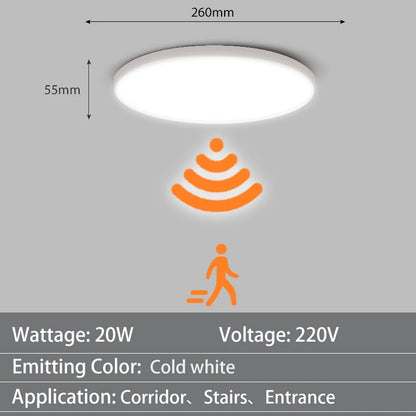 Motion Sensor LED Ceiling Light Waterproof Indoor Lamp - Home Smart Direct
