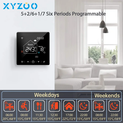 Smart Thermostat WiFi Controller for Heating and Boiler