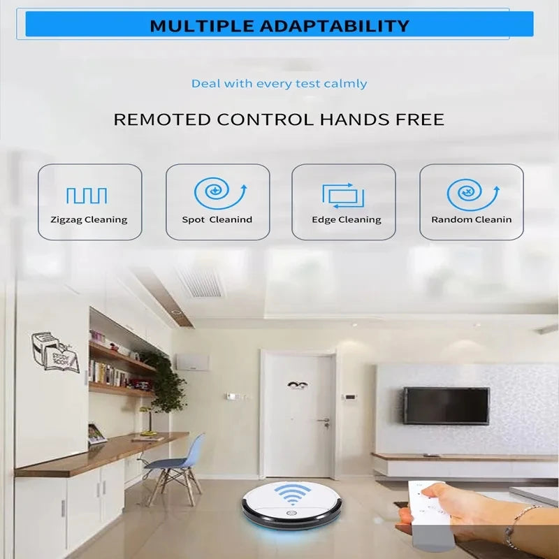 Automatic Robot Vacuum Cleaner with Smart Floor Planning