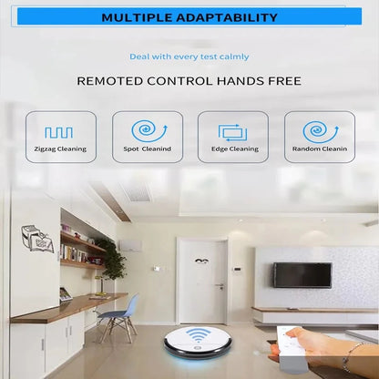 Smart Robot Vacuum Cleaner with Intelligent Cleaning Functions