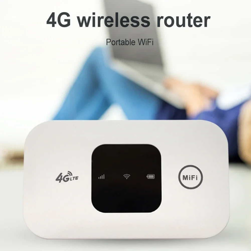 150Mbps Pocket 4G WiFi Router Wireless Hotspot with SIM Card Slot
