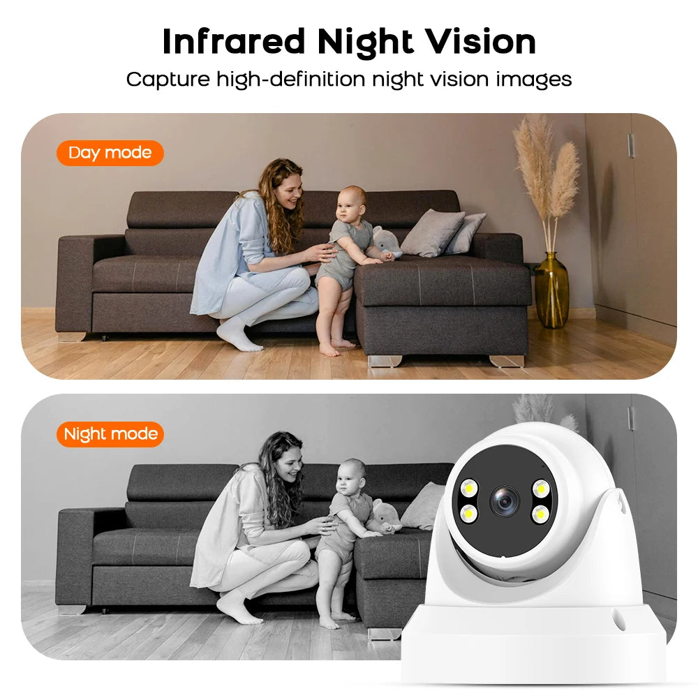 PGST 3MP HD Tuya PTZ IP WiFi Security Camera Surveillance Camera CCTV 2-Way Audio Night Vision Humanoid Tracking Waterproof - Home Smart Direct