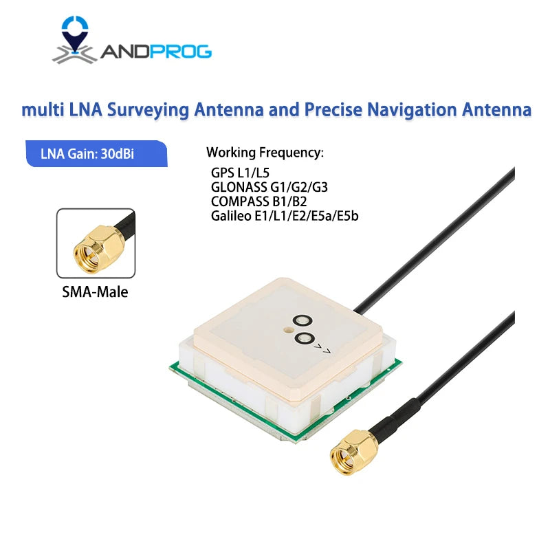 RTK GNSS Multi Band High Precision Antenna