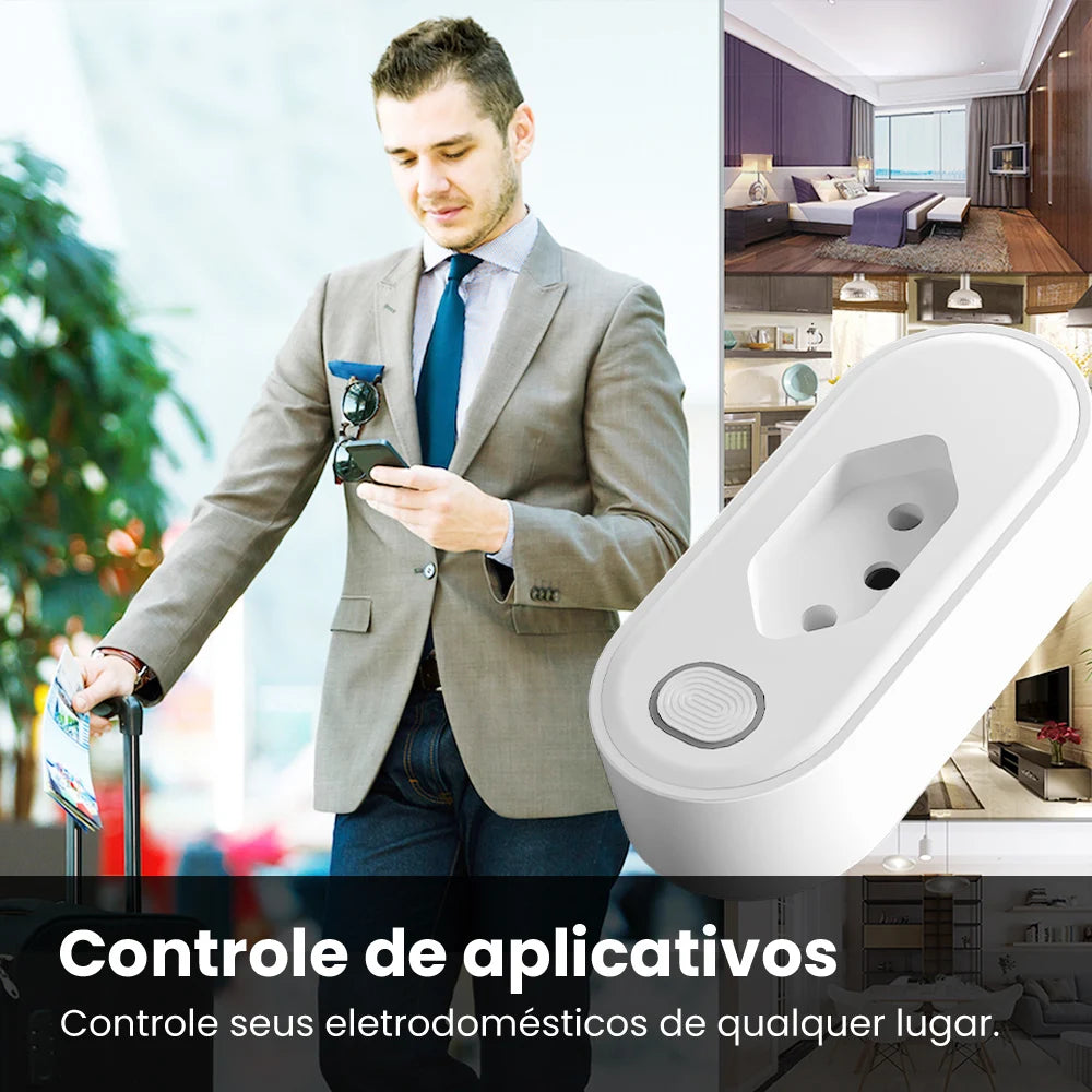 WiFi Smart Plug App Remote Control with Voice Assistant
