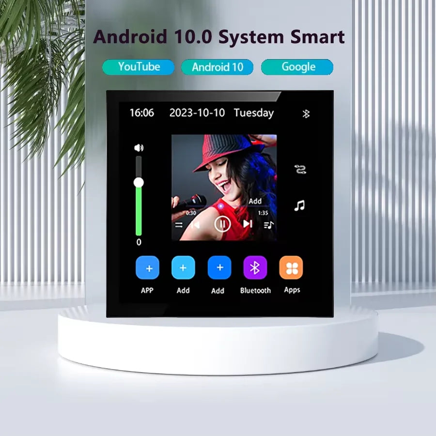 Smart Home Touch Screen Audio Wall Amplifier - Home Smart Direct