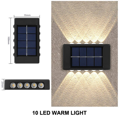 Outdoor Solar Wall Light for Garden and Home Security