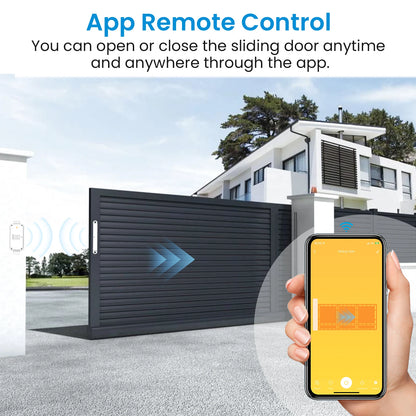 LoraTap Sliding Garage Door Opener Switch WiFi Motor Smart Life Google Home Electric Tuya Automation Slide Lock Controller - Home Smart Direct