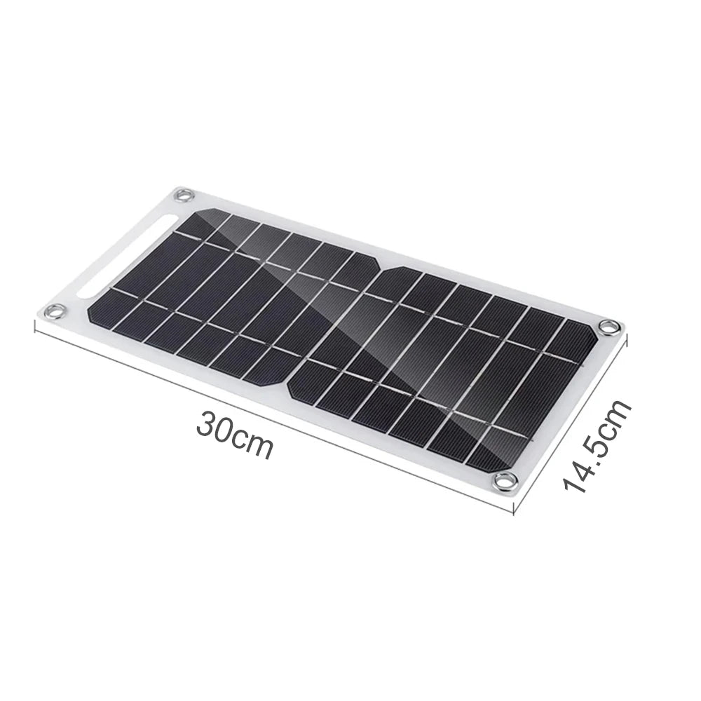 Portable Solar Panel with USB Output for Outdoor Power