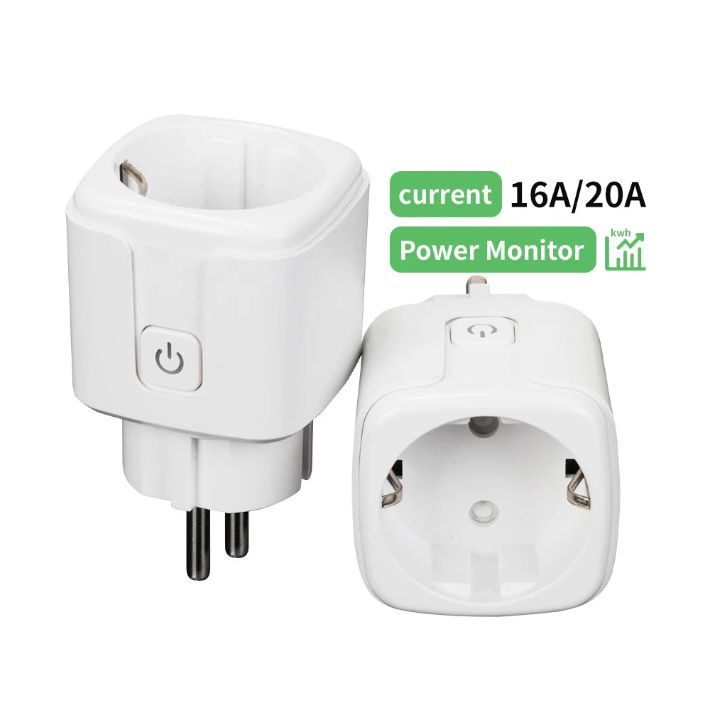 Smart Plug Zigbee WiFi with Power Monitoring and Timer