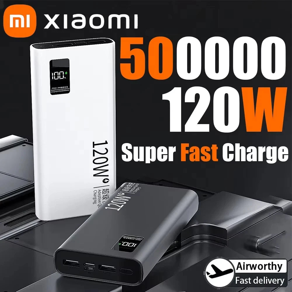 Ultra High Capacity Power Bank Fast Charging Portable Charger