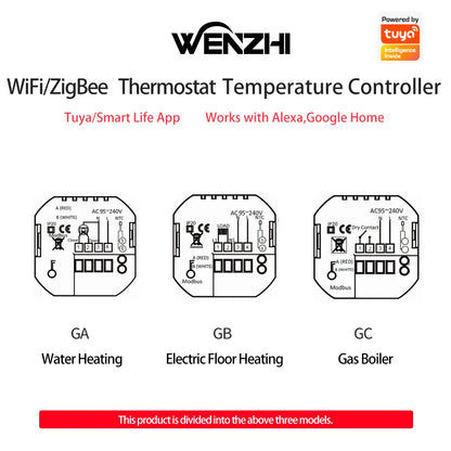 Zigbee WiFi Heating Thermostat - Home Smart Direct