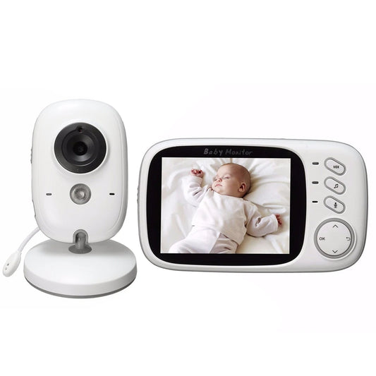 Wireless Baby Monitor with LCD Screen and Night Vision Camera