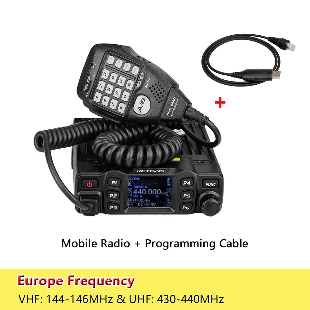Dual Band Mobile Ham Radio for Car and Base Station Use