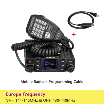 Dual Band Mobile Ham Radio for Car and Base Station Use