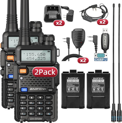 High Power Dual Band Walkie Talkie with Long Range Performance