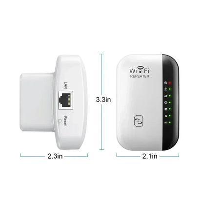 300Mbps WiFi Amplifier Wireless Repeater Extender with 802.11N Booster