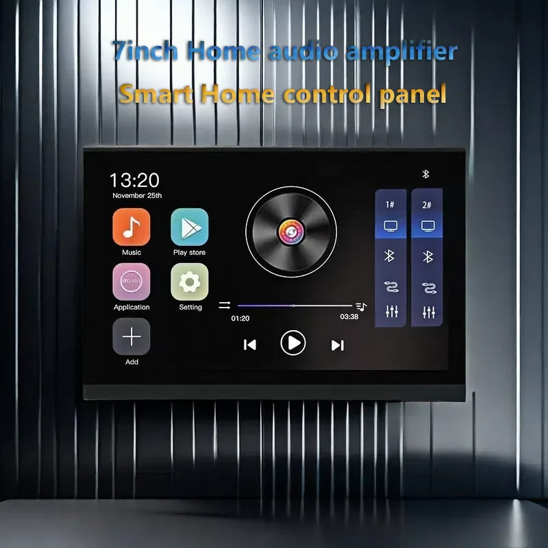 Smart Home Touch Screen Music Player Wall Amplifier - Home Smart Direct