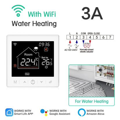 Smart Thermostat WiFi Controller for Heating and Boiler