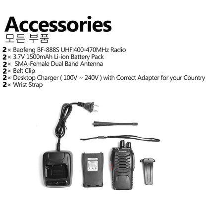 Long Range Walkie Talkie Set with Headsets for Outdoor Travel