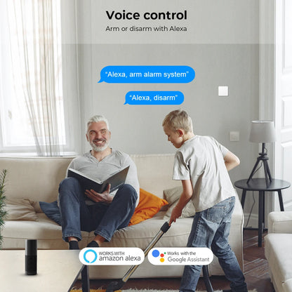 PGST Tuya ZigBee Security Protection Smart Life Home Automation Gateway Hub WiFi Gateway Alarm System For Alexa Google Assistant - Home Smart Direct