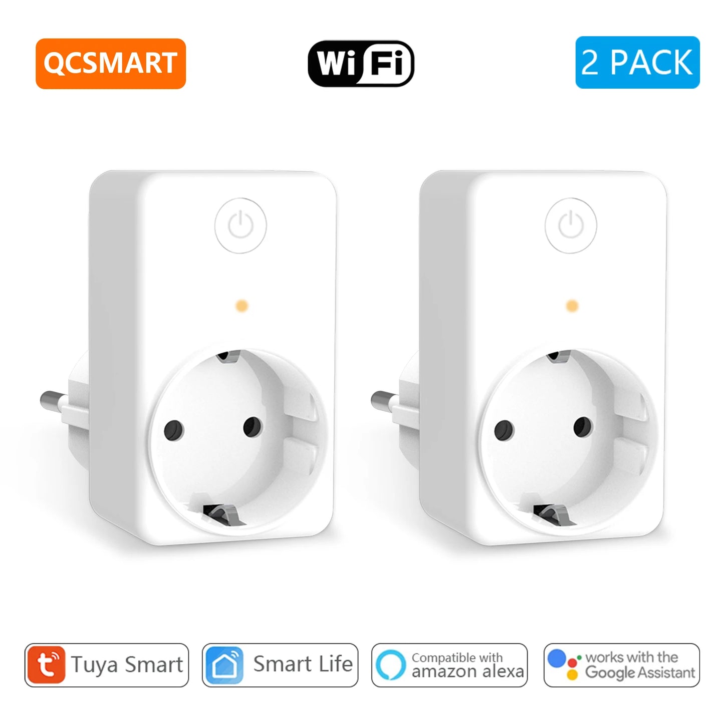 Smart WiFi Plug Outlet with Energy Monitoring