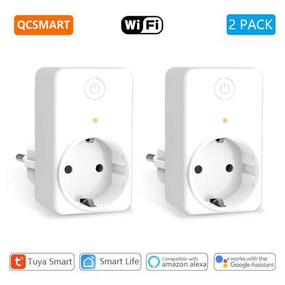 Smart WiFi Plug Outlet with Energy Monitoring