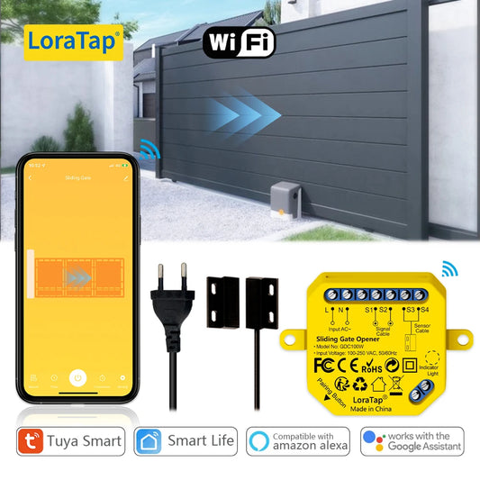 WiFi Sliding Gate Motor Controller with App Remote