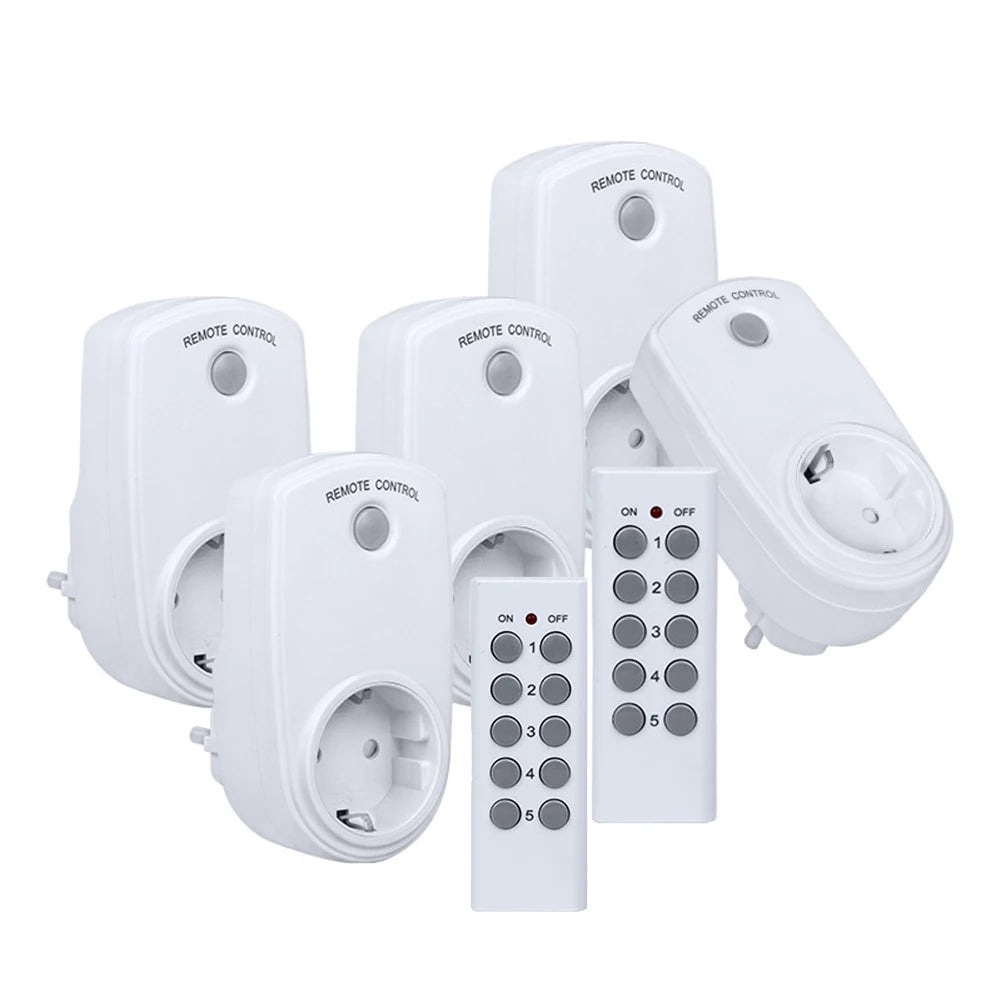 Wireless Smart Remote Control Socket Plug Power Outlet