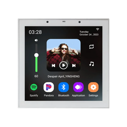 Tuya Smart Home Wall Amplifier with Bluetooth Music Player and Ceiling Speaker - Home Smart Direct