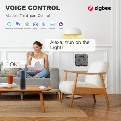 Zigbee Smart Plug with Power Monitoring and Wireless Control